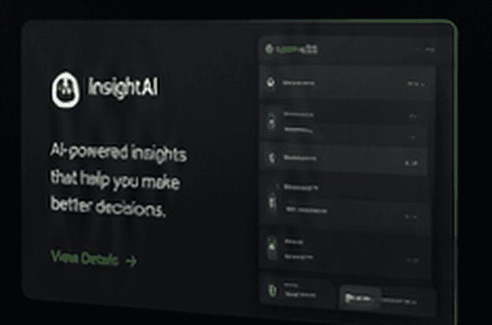 InsightAI dashboard